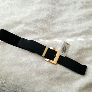 TORRID BLACK WIDE BUCKLE WAIST BELT